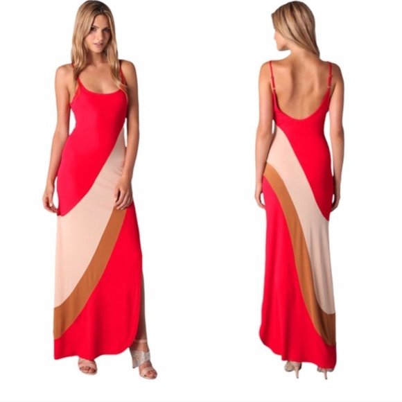 Haute Hippie 70’s Style Maxi Dress - Picture 1 of 8